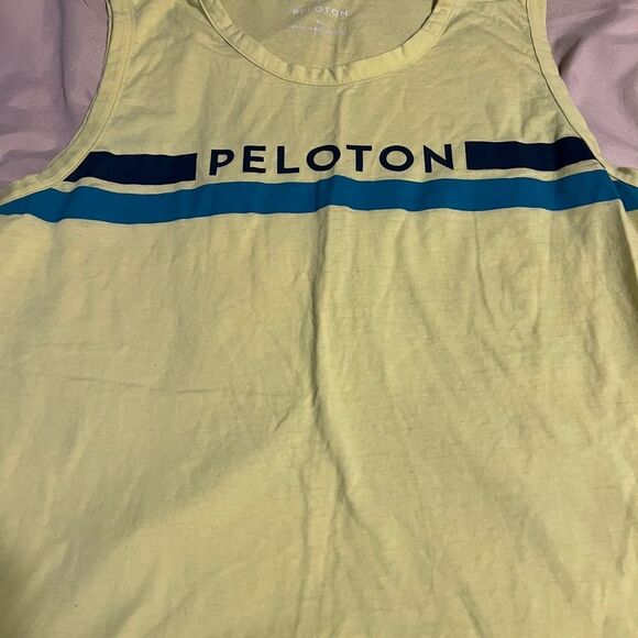 Peloton Yellow Tank Top - Picture 1 of 4